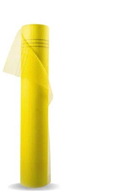 VAGO - TOOLS Armierungsgewebe Glasfasergewebe Gewebe 165g/m² Gelb 4mmx4mm 3 Rollen