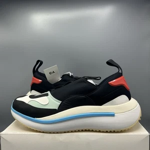 Adidas Y-3 Qisan Cozy Sneakers Black Blush Green Red Casual Shoes UK 10 EU 44.5 - Picture 1 of 9