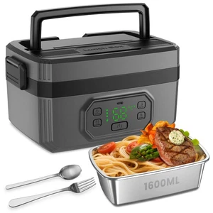 Cordless Lunch 1.6L - 24000mAh Rechargeable Heated Lunch , Portable -Heating ... - Picture 1 of 7