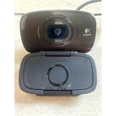 Logitech V-U0023 Webcam Video Camera Black Wired 720p Video Calling Autofocus - Image 1 of 4