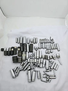 Snap-on Socket Lot 100+ Sockets 18+ Lb - Foto 1 di 16