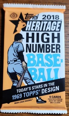Topps Heritage High Number Pack 2018 busca Ohtani Acuna RC, Trout Soto  Foto 1 de 2