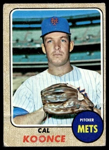 1968 Topps #486 Cal Koonce New York Mets EX-EXMINT - Picture 1 of 2