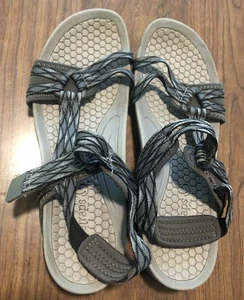 Sandalias deportivas de agua Baretraps para mujer azules grises con tiras para senderismo talla 8 - Imagen 1 de 7