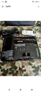 Epson LCD Projector Model H478A - Picture 1 of 8
