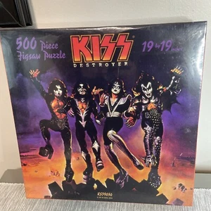 1997 SUNSOUT KISS Destroyer 19x19 500 pc Jigsaw Puzzle SEALED (Smoke Free Home) - Picture 1 of 8