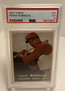1957 TOPPS #35 FRANK ROBINSON PSA 3 RC ROOKIE REDS HOF - Picture 1 of 2