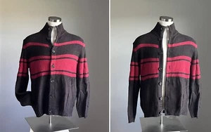 Gap Men's Retro Color Fleck Tweed Cotton Wool Blend Knit Sweater w/pockets - L - Picture 1 of 9