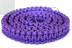 NEW PURPLE CAMERA 36" NECK STRAP POLYPROPYLENE DSLR MIRRORLESS SONY CANON FUJI - Picture 1 of 12