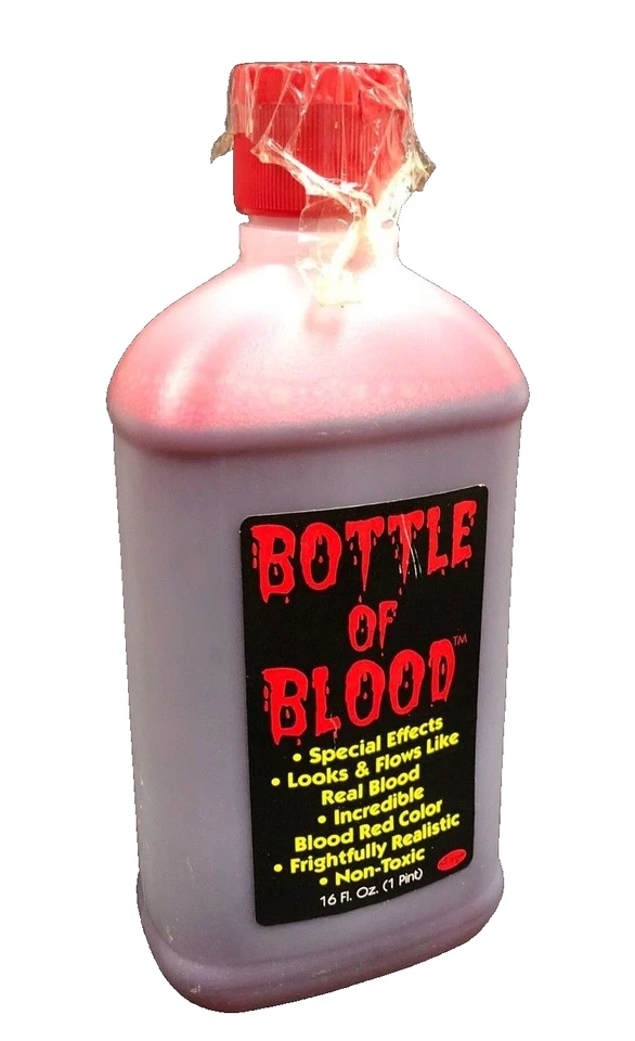 Disfraz FAKE BLOOD 16 fl oz (pinta) Halloween teatro escenario maquillaje pasión juego Foto 1 de 4