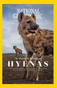 National Geographic Magazine March 2024 The Hidden World Of Hyenas - Picture 1 of 3