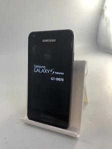 Samsung Galaxy S Advance Black 2GB Unlocked Android Touchscreen Smartphone    - Picture 1 of 12