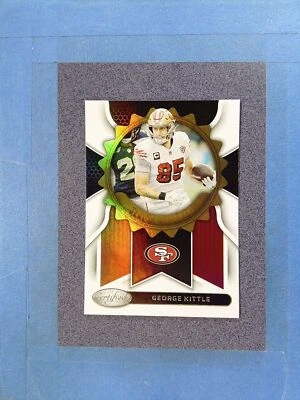 2022 Certified GEORGE KITTLE #SA-15 Seal Of Approval San Francisco 49ers @NV05 - Image 1 of 2
