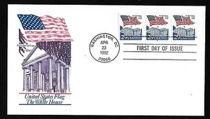#2609 29c Flag over White House -Artmaster FDC P#2 Coil (3) - Picture 1 of 2