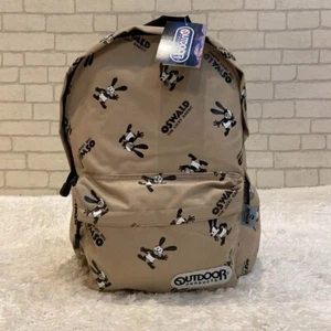 Disney Oswald Lucky Rabbit Outdoor Backpack Beige Nylon - Picture 1 of 10