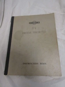COLLINS 32V 32V2 TRANSMITTER INSTRUCTION BOOK MANUAL GOOD CONDITION - Zdjęcie 1 z 3