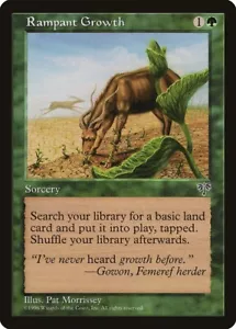 Mirage Rampant Growth MTG Magic the Gathering NM - Picture 1 of 1