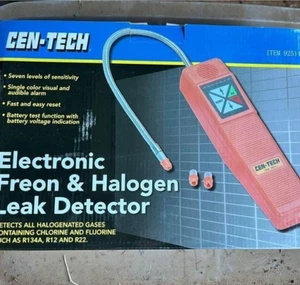 Centech Electronic Freon & Halogen Leak Detector In Carrying Case - Picture 1 of 6