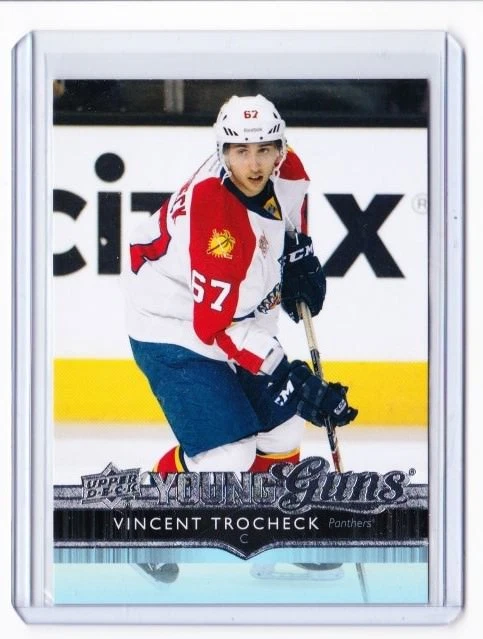 14-15 2014-15 Upper Deck #226 Vincent Trocheck Young Guns Rookie Card Panthers - Image 1 of 1