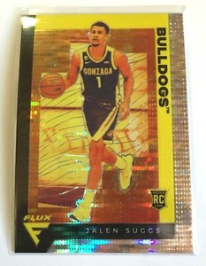 Magic Jalen Suggs Mint 2021-22 Panini Flux Pulsar Prizm Parallel SP RC #228