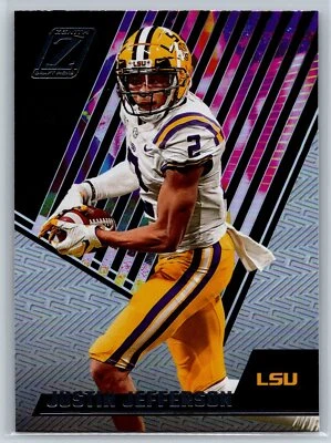 2023 Panini Chronicles Draft Picks Zenith Justin Jefferson #19 - Image 1 of 2