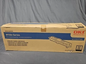 Original OKI 52117101 Schwarz Tonerkassette B930n Serie Neu in OVP - Bild 1 von 3