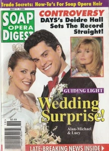 Soap Opera Digest May 7, 1996 RICK HEARST-SONIA SATRA-DEIDRE HALL-LAUREN KOSLOW - Picture 1 of 1