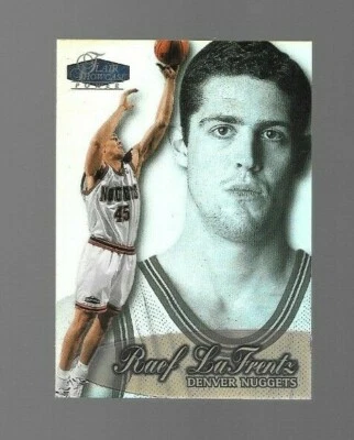 1998-99 Flair Showcase Raef LaFrentz Power Rookie Card #30 Denver Nuggets NM+ - Image 1 of 2