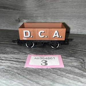 HORNBY DCA 7 PLANK OPEN WAGON No. 4981 - R036 OO GAUGE - Picture 1 of 5