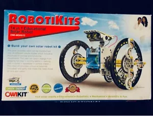 14-In-1 Solar Power Robot Building STEM Educational ROBOTIKITS Model Set NEW - Picture 1 of 8