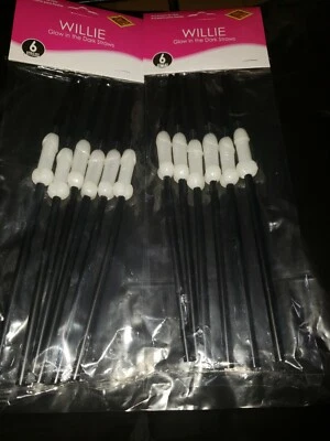 The Beistle Company Willie Pajitas, Pack de 6, (2/Paquetes) Producto de Navidad Foto 1 de 2