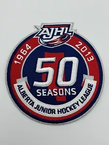 Parche AJHL-Alberta Junior Hockey League 50 Temporadas - Imagen 1 de 4