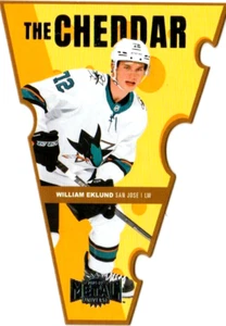 WILLIAM EKLUND RC 21-22 METAL UNIVERSE THE CHEDDAR ROOKIE # TC29 DIE CUT 2021-22 - Picture 1 of 2
