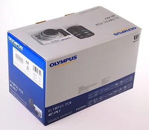 OLYMPUS PEN E-PL1 Double Zoom Kit Camera NOS MINT- Boxed 14-42mm & 40-150mm - Bild 1 von 8