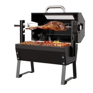 Grillz BBQ Grill Charcoal Electric Smoker Roaster - Picture 1 of 5