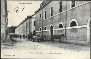 TOUL 54 La Garnison Caserne FOREY-CURIAL 6. Bataillon CPA animiert geschrieben 1910-20 - Bild 1 von 2