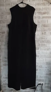 Eva Franco Anthropologie Charley Overall Gr. 2X schwarz vielseitig HINWEIS - Bild 1 von 16
