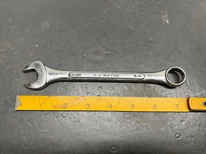 Vintage S-K Wayne C-20 5/8" 12 Punkt Kombination Schraubenschlüssel! Schöne Form! USA! - Bild 1 von 8