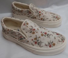 vintage slip on vans floral