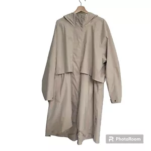 Athleta Edgewater Rainout Parka Women’s Plus Size 3x Jacket Hooded Vented Long - Picture 1 of 15