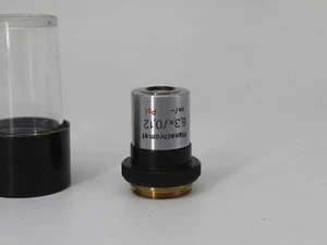 Zeiss Jena Mikroskop Objektiv 6,3 0,12 POL Planachromat M19 #ME9 - Bild 1 von 5