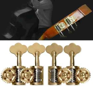 One set Germany style 1/4 - 1/2 double bass machine bass head pegs - Picture 1 of 3