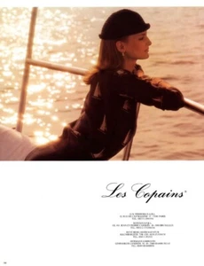 1981 Les Copains fashion 1-page MAGAZINE AD - Picture 1 of 1