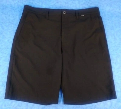 Pantalones cortos HURLEY para hombre TALLA 33 poliéster negro Foto 1 de 4