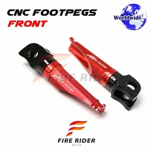 For EX650JHF Ninja 650R Z900 Z650 Z900RS CNC Rider Footpegs Footrests - Picture 1 of 9