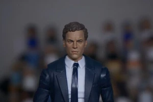 1/12 Marvel Legends 1989 Batman Michael Keaton cabeza pintada personalizada - Imagen 1 de 4