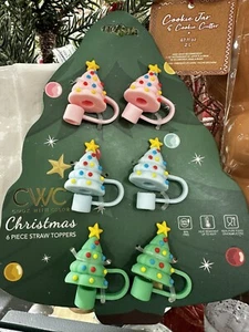 Starbucks Muñeco de Nieve Invierno Árbol de Navidad Paja Cubierta Topper - Imagen 1 de 6