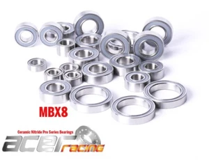 Kit de rodamientos de bolas de cerámica Mugen MBX8 de campeones mundiales ACER Racing - Imagen 1 de 1