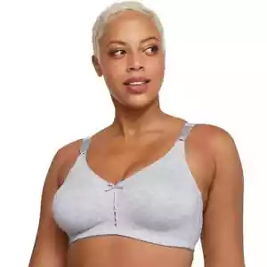 Reggiseno Bali DF3036 3036 senza ferretto supporto classico 40DD grigio - Foto 1 di 1