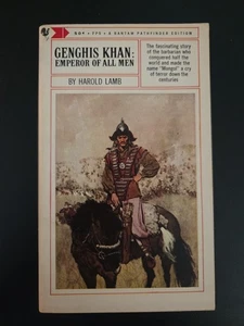 Genghis Khan : Emperor of All Men by Harold Lamb 1965 Vintage Paperback - Picture 1 of 7